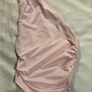 Chic Pink One-Shoulder Swimsuit